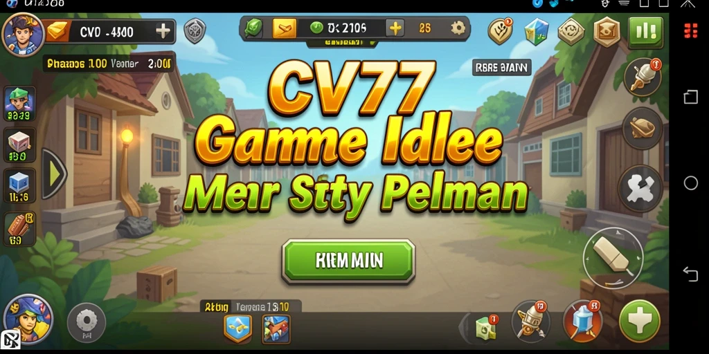 Tampilan gameplay CV777 yang menarik dan penuh warna.