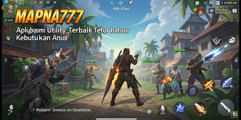 Tampilan antarmuka MAPNA777 yang sederhana dan intuitif.