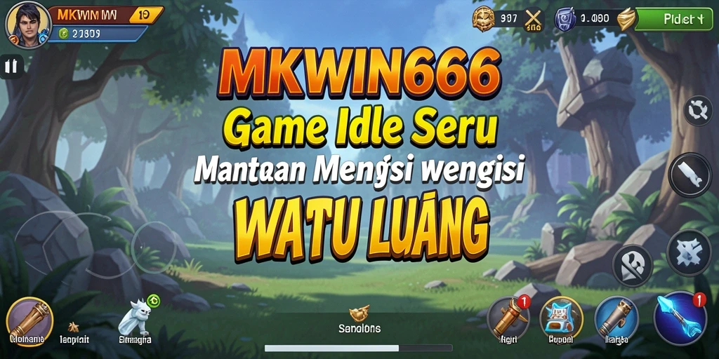 Tampilan gameplay MKWIN666 yang santai dan menyenangkan.