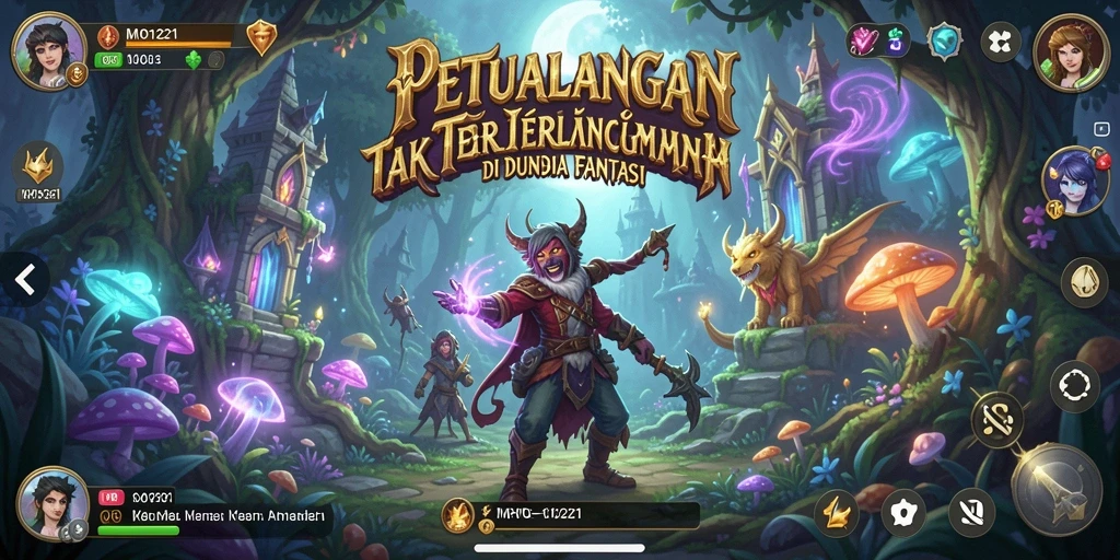 Tampilan gameplay MPO1221 yang seru dan penuh petualangan.