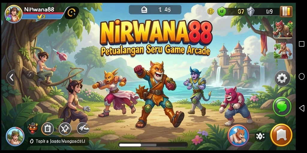 Tampilan menarik gameplay NIRWANA88 dalam aksi seru.