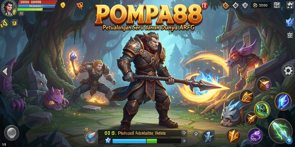 Tampilan menarik dari gameplay POMPA88 yang penuh aksi.