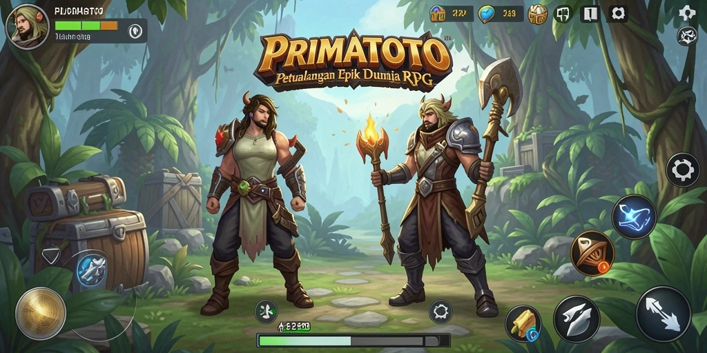 Gameplay RPG seru dan grafis menawan dari PRIMATOTO.