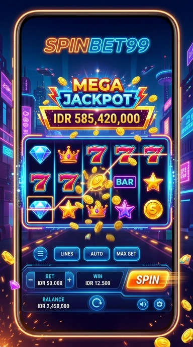Screenshot instalasi mudah pada aplikasi spinbet99.